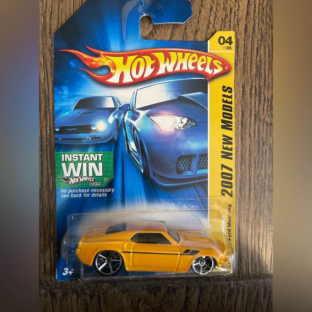 Hot Wheels ‘69 yellow ford mustang new #4 of 36 hot wheels mustang